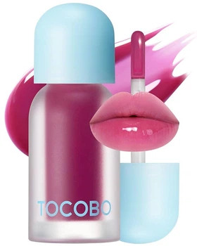 Масло-плампер Tocobo Juicy Berry Plumping Lip Oil Glam Max 02 Berry Brandy пурпурно-лиловый 4 г