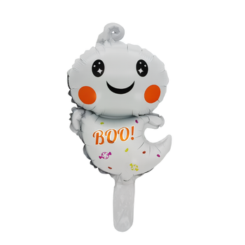 Фольгированный Шар Мини-Фигура Привидение Boo 33х19см (12")
