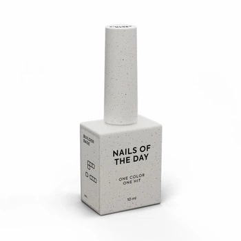 Однофазный базовый гель для наращивания Nails Of The Day Builder base strong gel 10 мл
