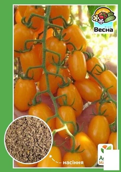 Томат "Финик желтый" (Новый пакет) Agro-Market 0.1г (22936)