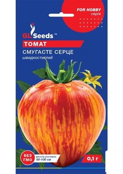 Томат "Полосатое сердце" ТМ "GL SEEDS" 0.1г (183782)