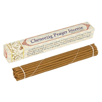 Благовония Тибетские MS-4 Молитва Ченрези Chenrezig Prayer 20,5х2,8х2,8 см (27923)