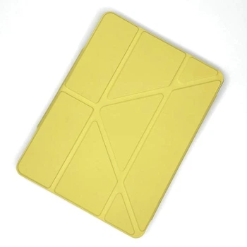 Чехол Origami Smart Case pencil groove для iPad 11 generation А16 11" (2025) желтый yellow с местом для стилуса