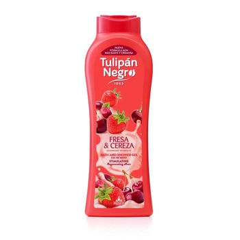 Гель для душа Клубника и вишня Tulipan Negro, Испания (8410751093145)
