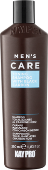 Шампунь тонирующий Kaypro Men's Care с черным углем 350 мл 13003