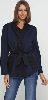 Пиджак женский H&M 0315175 32 Темно-синий (KAY2000001318317)