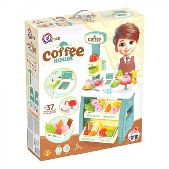 Игрушечный набор Кофейня ТехноК 9765 Разноцветный shop (4823037609765)