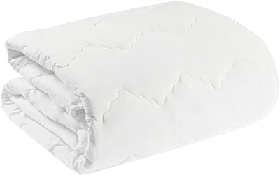 Ковдра Home Line Зимова Полуторна 155х215 см Штучний лебяжий пух Білий (134871 HL)