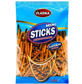 Соломка Vladka MiniSticks Sweet солодка 230 г