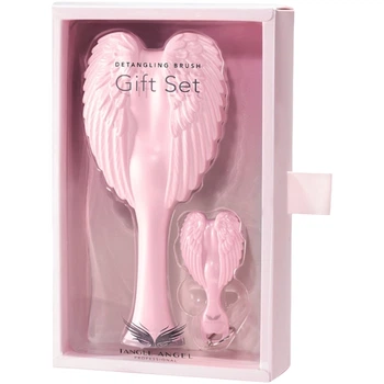 Tangle Angel 2.0 & Keyring Detangling Gift Set Matt Pink Подарунковий набір