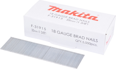 Gwoździe Makita F-31915 18GA 35 x 1.2 mm do gwoździarki 5000 szt (88381292474)