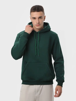 Худі утеплене чоловіче Ray Basic U0401M XL Темно-зелене (2000000039848)