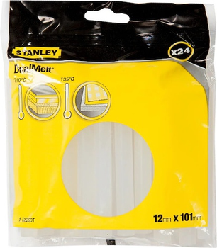 Klej do pistoletów Stanley 12 x 101 mm 24 szt. (1-GS20DT)