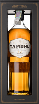 Віскі Tamdhu 12 yo 0.7 л 43% у подарунковій коробці (5010852036688)