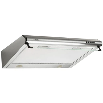 Вытяжка кухонная плоская ELEYUS BONA ІІ LED SMD 50 2мотора Нержавеющая сталь