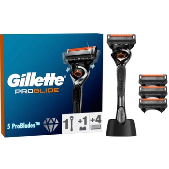 Бритва Gillette Fusion ProGlide с 5 сменными картриджами + Подставка (8700216357227)