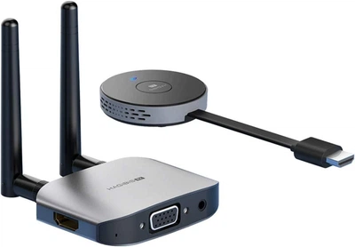 Беспроводной видеопередатчик HDMI удлинитель сигналов Hagibis G6W радиус до 50 метров