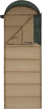 Śpiwór z kapturem Naturehike Sunny Day PL02 U250 CNK2550WS028 R (190+30) x 80 cm Brązowo-zielony (6977465868398)