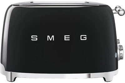 Тостер Smeg 50' Style Black TSF03BLEU (8017709263362)