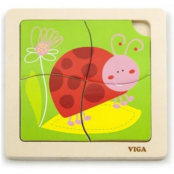 Пазл Viga Toys Божья коровка [103893]