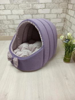 Будинок лежанка для котів та собак Animals_joy Кошик XL 61*61 см(187)