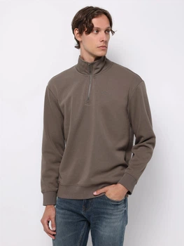 Толстовка на молнии мужская Colin's CL1077098TPE M Taupe (8684112932392)