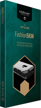 Захисна плівка MyScreen CUT&USE foil FASHION Back&Sides Brushed Titanium для смартфона 7" (M CU FOL 7 FASHION BACK&SIDES BRUSHED)