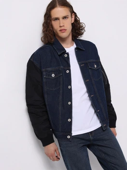 Джинсова куртка чоловіча Colin's CL1076080DN44498 2XL Zavier Wash (8684112896564)