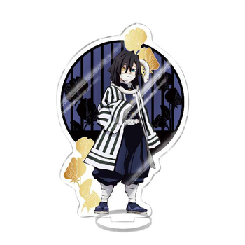 Акриловая фигурка Клинок рассекающий демонов Обанай Игуро Demon Slayer Obanai Iguro 10 см 2561521356