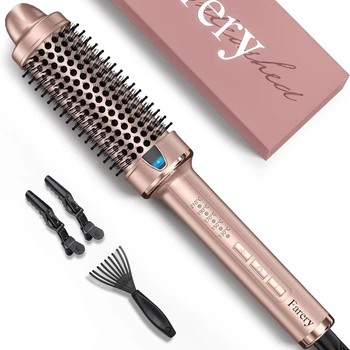 Керамическая турмалиновая термощетка Farery Thermal Brush с ионным керамическим покрытием 38 мм