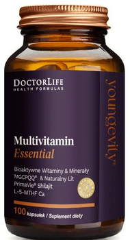 Suplement diety Doctor Life Essential z PQQ i Litem 120 kapsusłek (5903317644965)