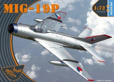 Збірна модель 1/72 Літак МіГ-19П Clear Prop 72056