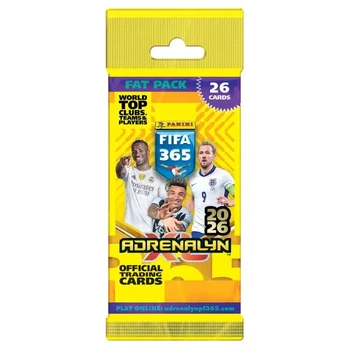 Набір колекційних карток Panini Fifa 365 Adrenalyn Xl 2026 Сашетка 10 шт (8051708029222)