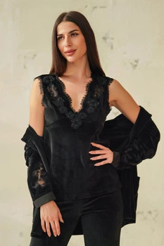 Майка женская Komilfo Dubai 7046 2XL черный