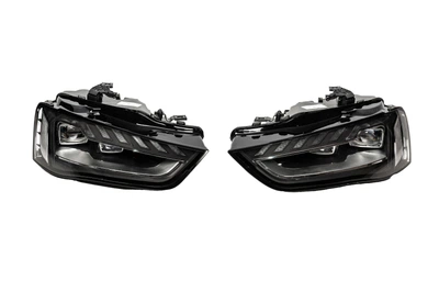 Передні фари FullLed (2012-2015, Halogen to LED, 2 шт) для Ауді A4 B8 рр