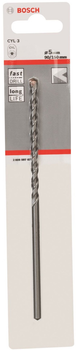 Wiertło do betonu Bosch CYL-3 Silver Percussion 5 x 90 / 150 mm (2608597677)