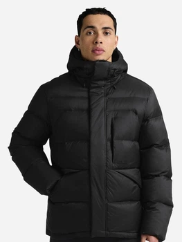 Пуховик зимний короткий мужской Jack Wolfskin Icy Hill Jkt M Rds A65291-6000 L Черный (4064886515382)