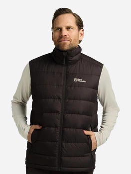 Теплий жилет чоловічий Jack Wolfskin Ather Down Vest M Rds 1207691-D0108 L Коричневий (4064886511186)