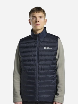Теплый жилет мужской Jack Wolfskin Pilvi Down Vest M Rds 1207711-C0412 XL Темно-синий (4064886431934)