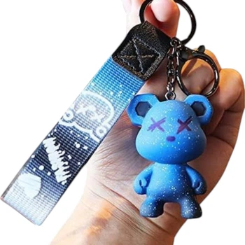 Брелок Violent Bear, Синій, зоряне небо