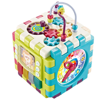 Розвиваюча іграшка Ricokids Кубик з мелодією 10 в 1 781700 (5903890610265)