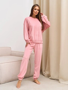Домашній одяг ISSA PLUS 14327A 3XL рожевий