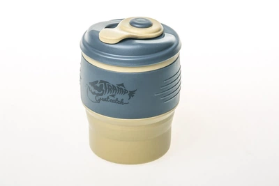 Кружка складна силіконова Tramp з кришкою 350ml (UTRC-082-sand)