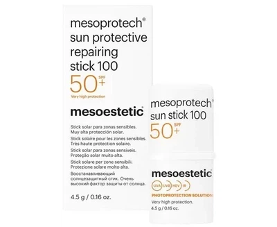 Стик восстанавливающий солнцезащитный SPF50+ Mesoestetic Mesoprotech Sun Protective Repairing Stick 100 4.5 g