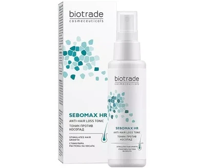 Тонизирующий лосьон против выпадения волос Biotrade Sebomax HR Anti-hair Loss Tonic 75 ml