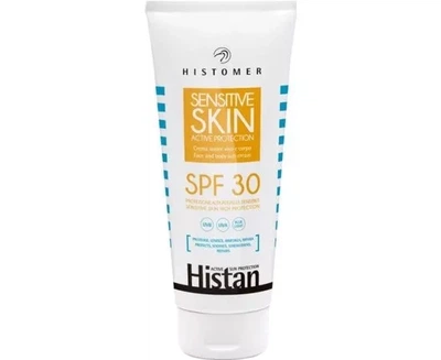 Сонцезахисний крем для обличчя та тіла SPF30 Histomer Histan Sensitive Skin Active Protection 200 ml