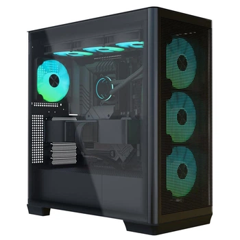 Корпус APNX Creator C1-R (APCM-CR01243.11) Black без БП