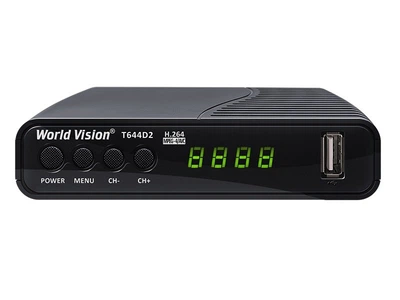 Цифровой ресивер Т2 World Vision T644D2 FM