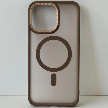 Чохол Matte Corrugated MagSafe для Apple iPhone 14 Pro Max , Desert