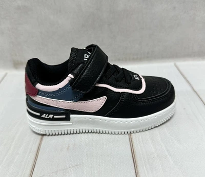 Детские кроссовки для девочки Air Force Shadow аир форс черный 27 16 см